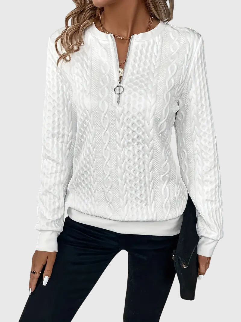 Marianne | Sweater with Zipper