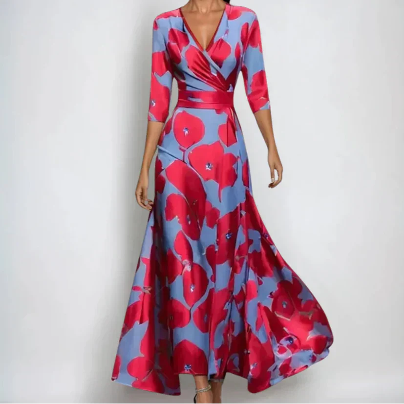 Carly | Luxury Floral Dress