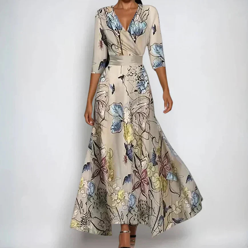 Carly | Luxury Floral Dress