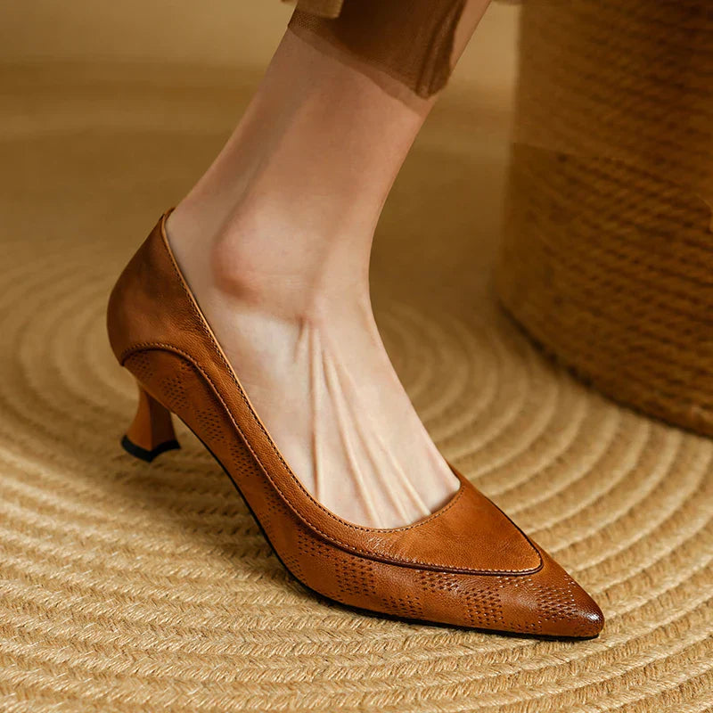 Carrie | Elegant Pumps Real Leather