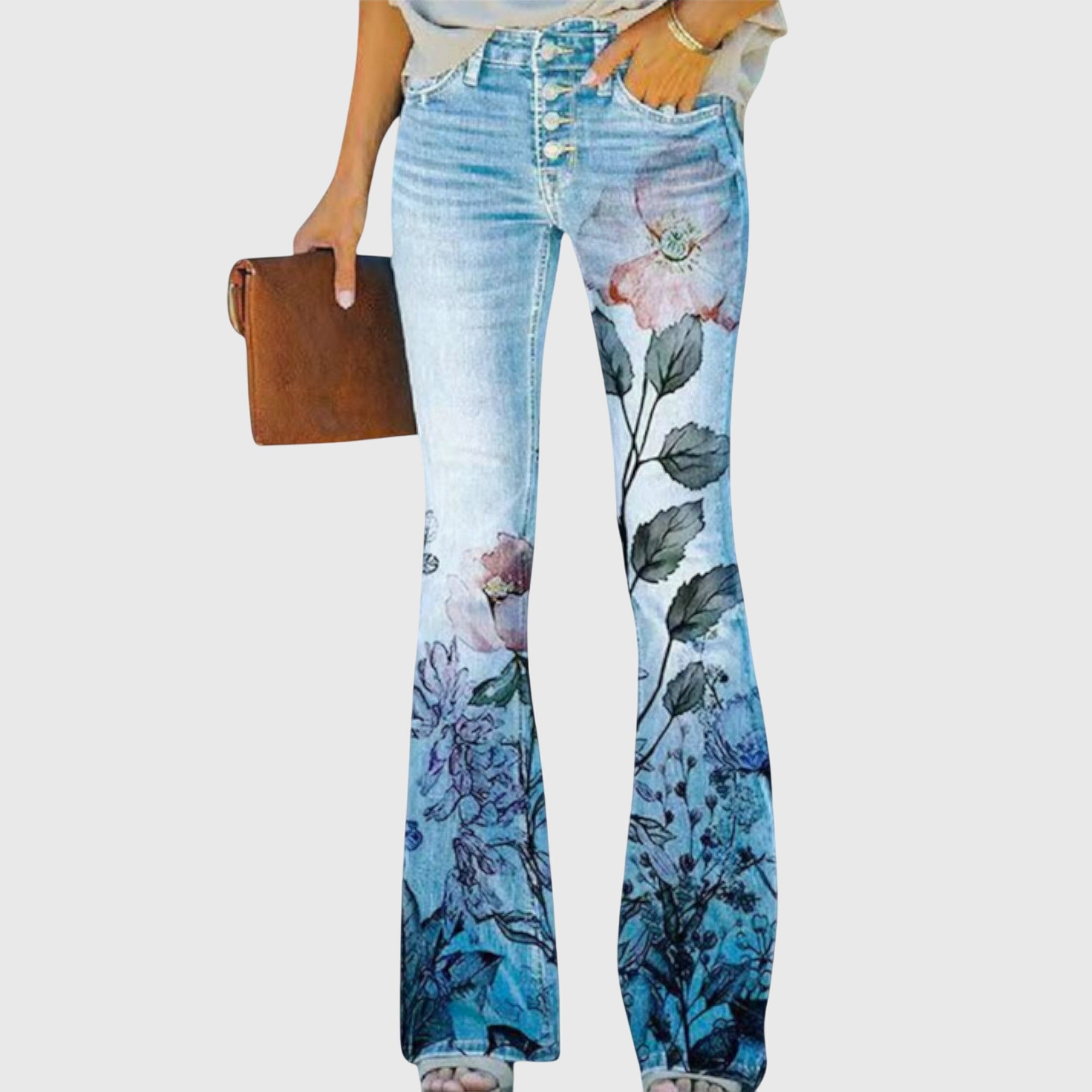 Anna | Pants with Flowers