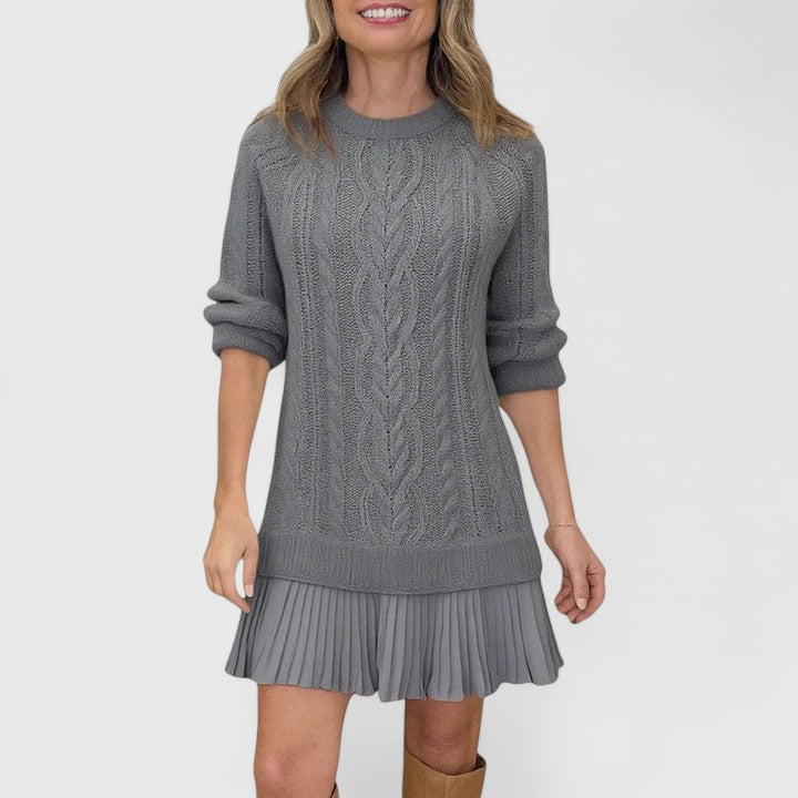 Elaine | Elegant Sweater Dress