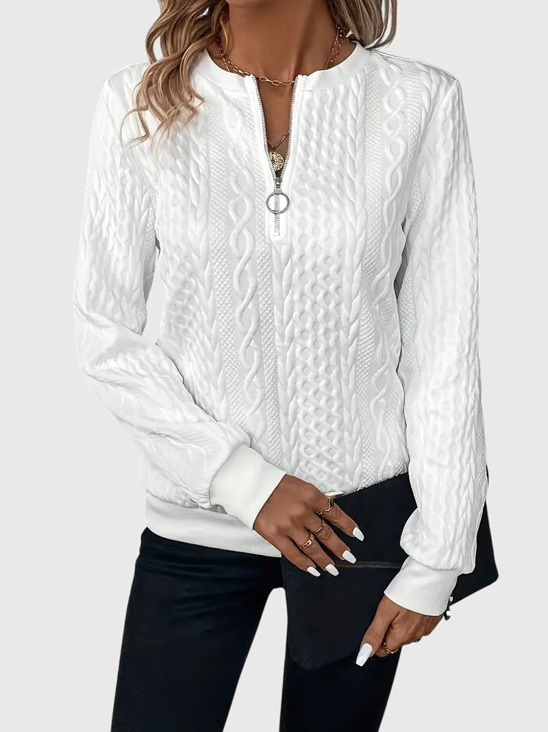Marianne | Sweater with Zipper