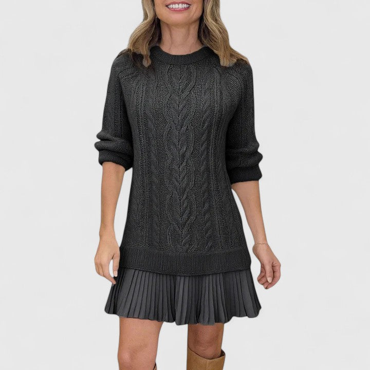 Elaine | Elegant Sweater Dress