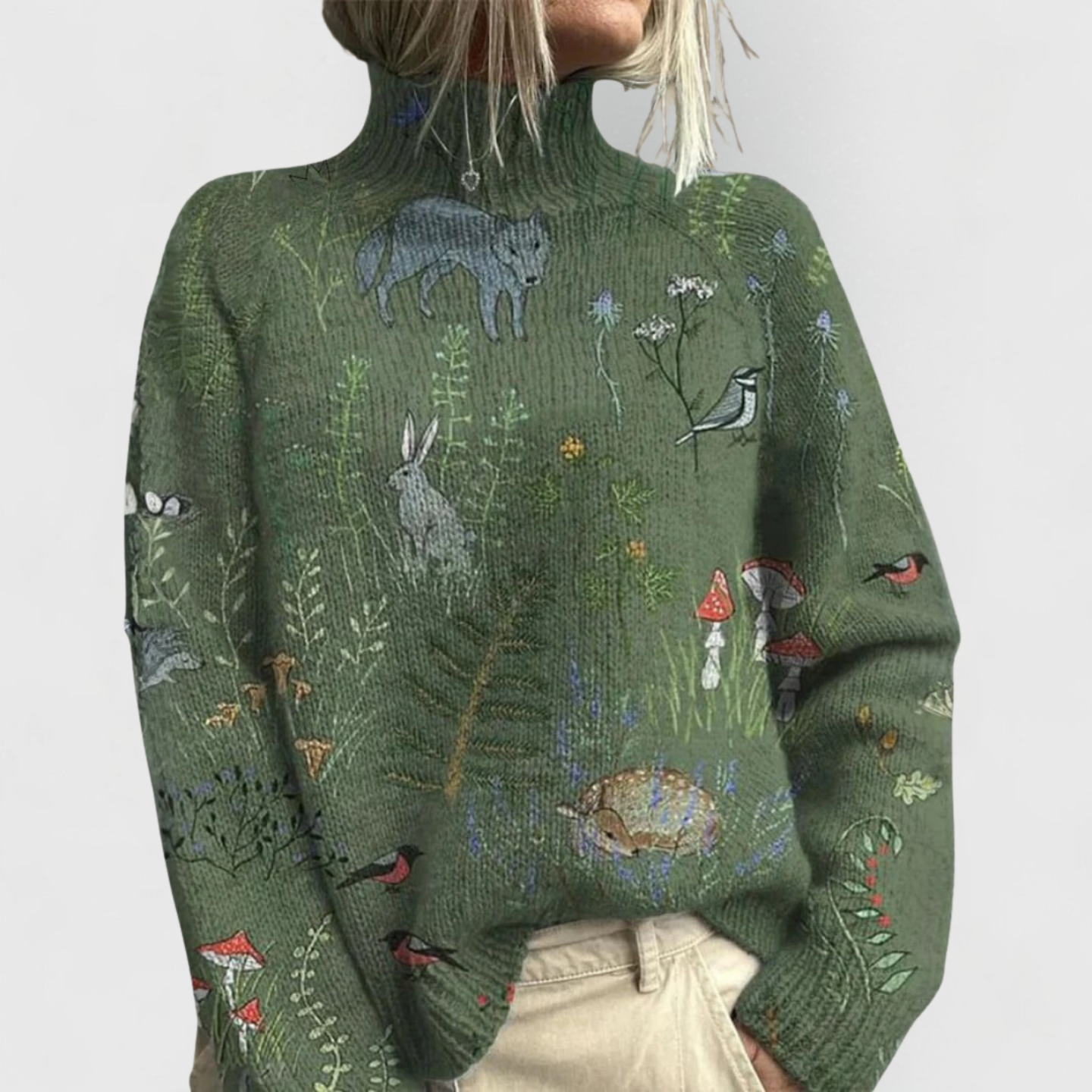 Kathy | Elegant Turtleneck Sweater