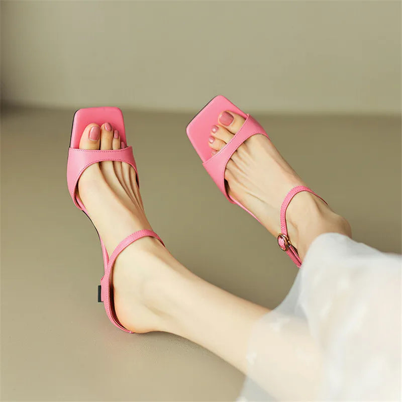 Mia | Rosa Heel Mules