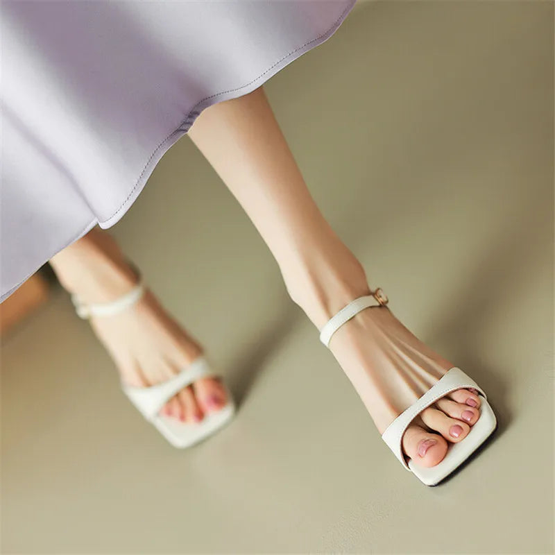 Mia | Rosa Heel Mules