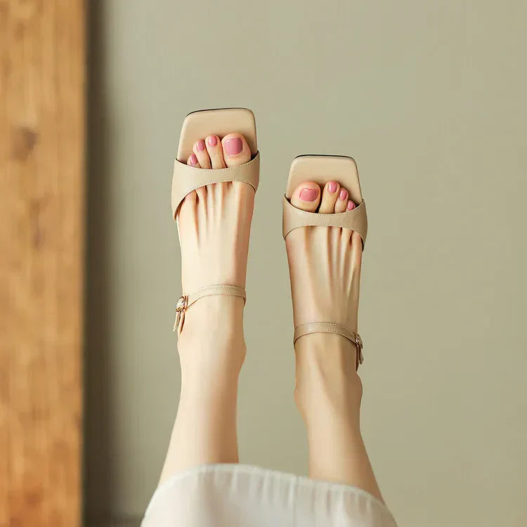 Mia | Rosa Heel Mules