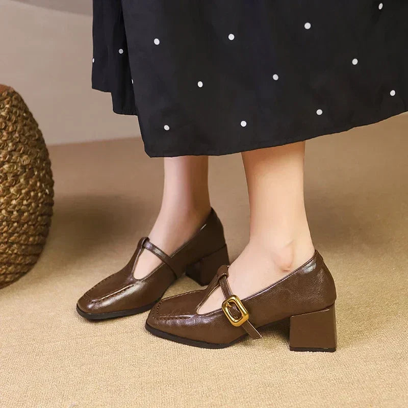 Kathleen | French Mary Janes