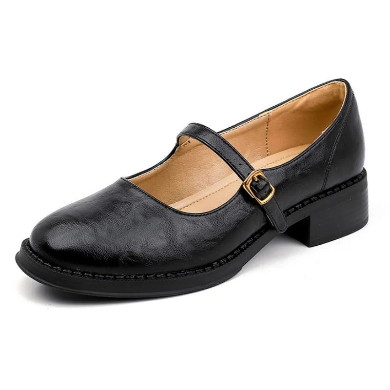 Karen | Classic Comfort Mary Janes Made Of Leather