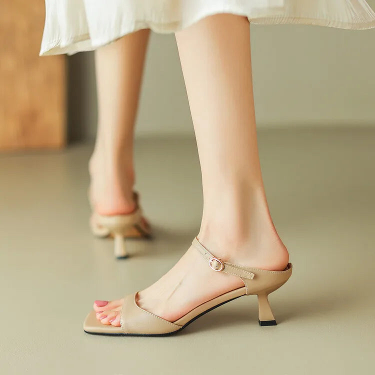 Mia | Rosa Heel Mules