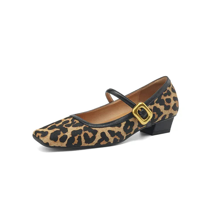 Harper | Luxe Leopard Mid-Heels