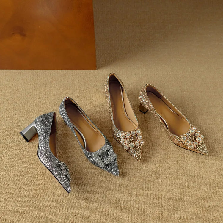 Cynthia | Glitter Pumps