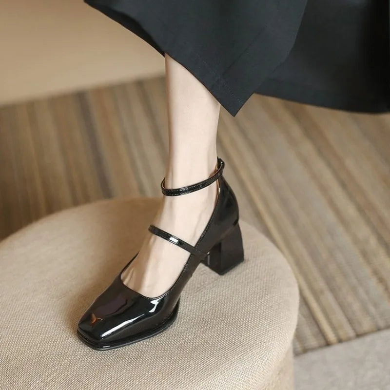 Bethany | Elegant Ankle-Strap Pumps