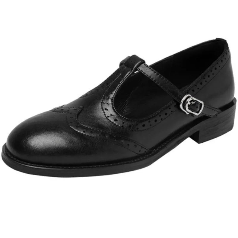 Carol | Elegant T-Strap Mary Janes