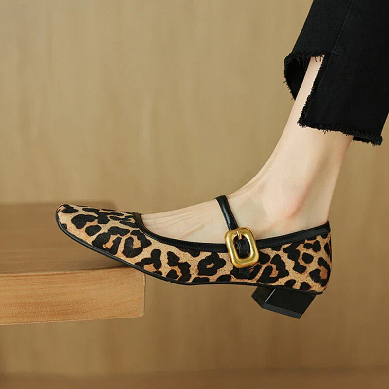 Harper | Luxe Leopard Mid-Heels