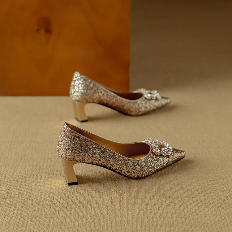 Cynthia | Glitter Pumps
