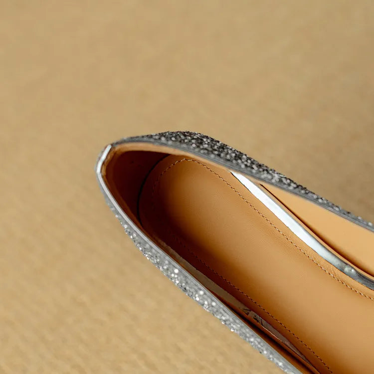 Cynthia | Glitter Pumps