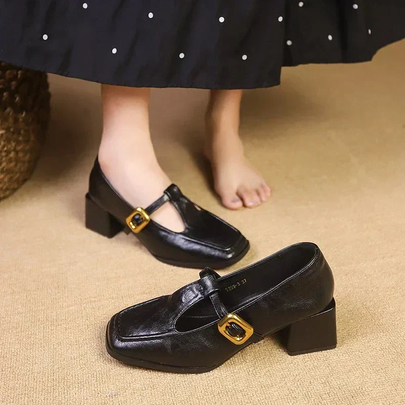 Kathleen | French Mary Janes