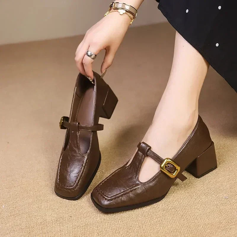 Kathleen | French Mary Janes