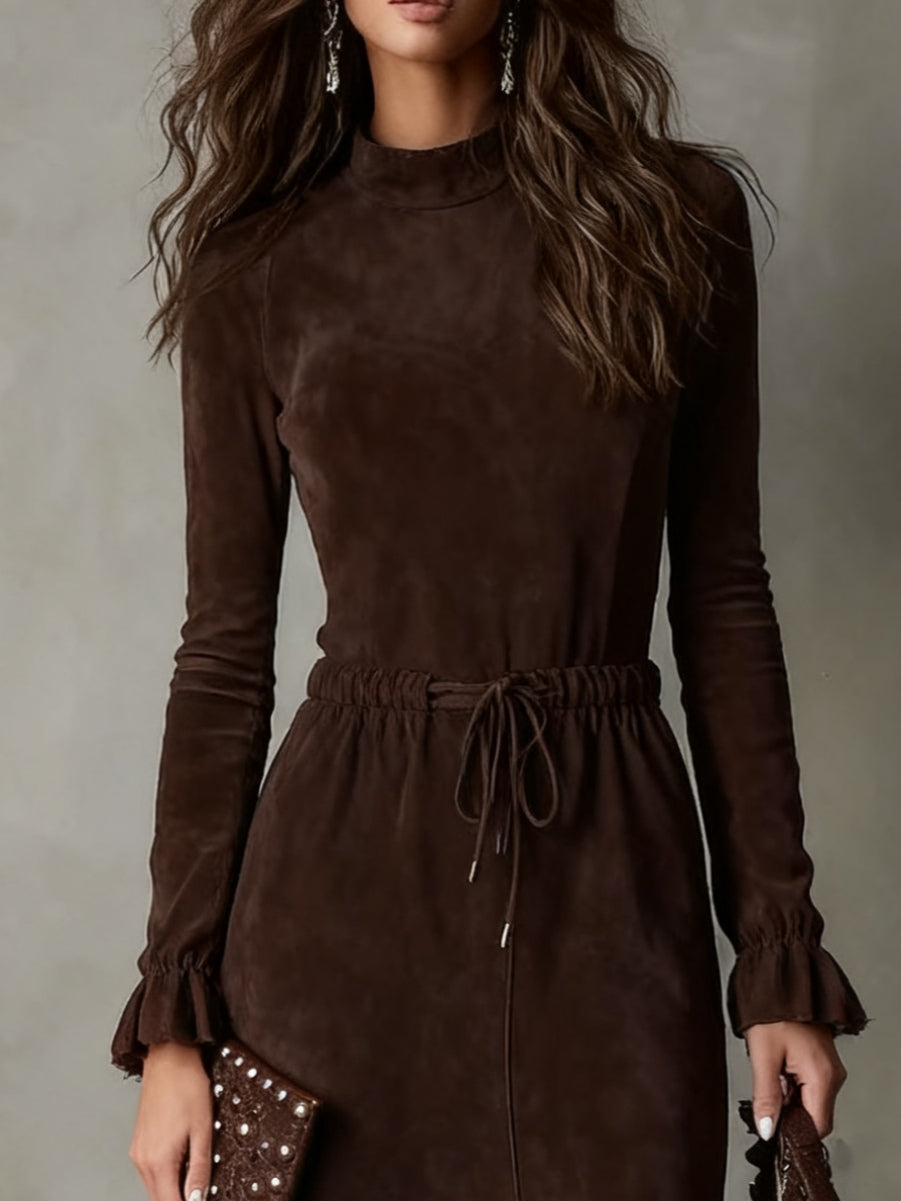Faith | Drawstring Midi Dress