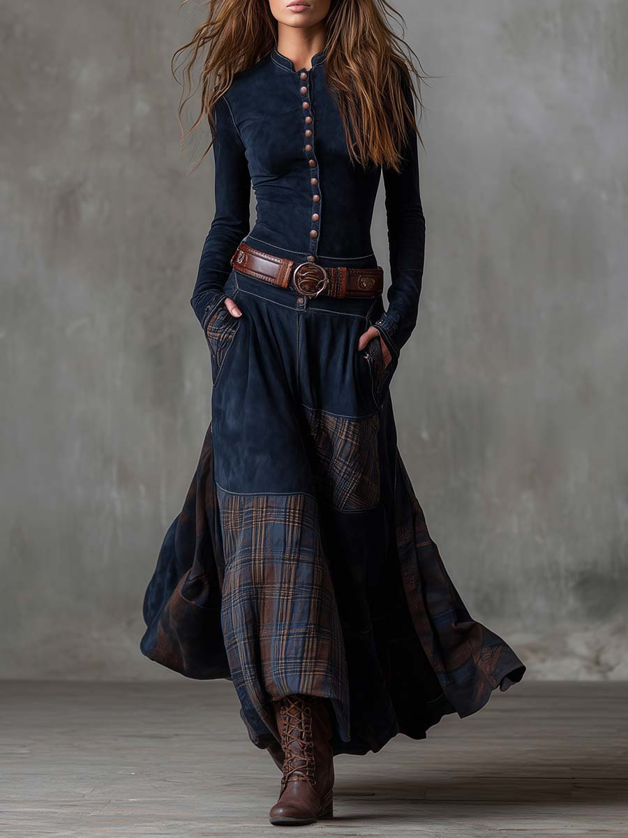 Margaret | Elegant Vintage Maxi Dress