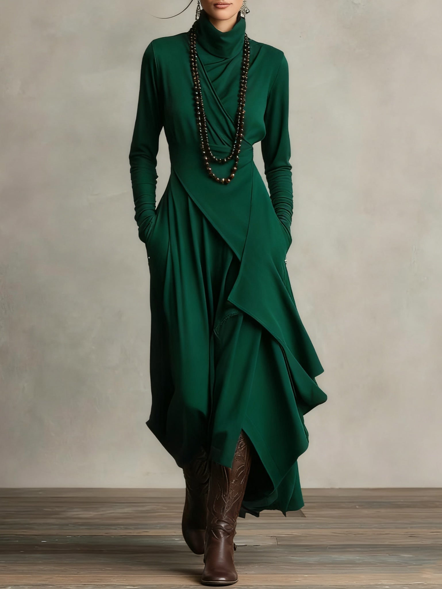 Rose| Elegant Maxi Dress