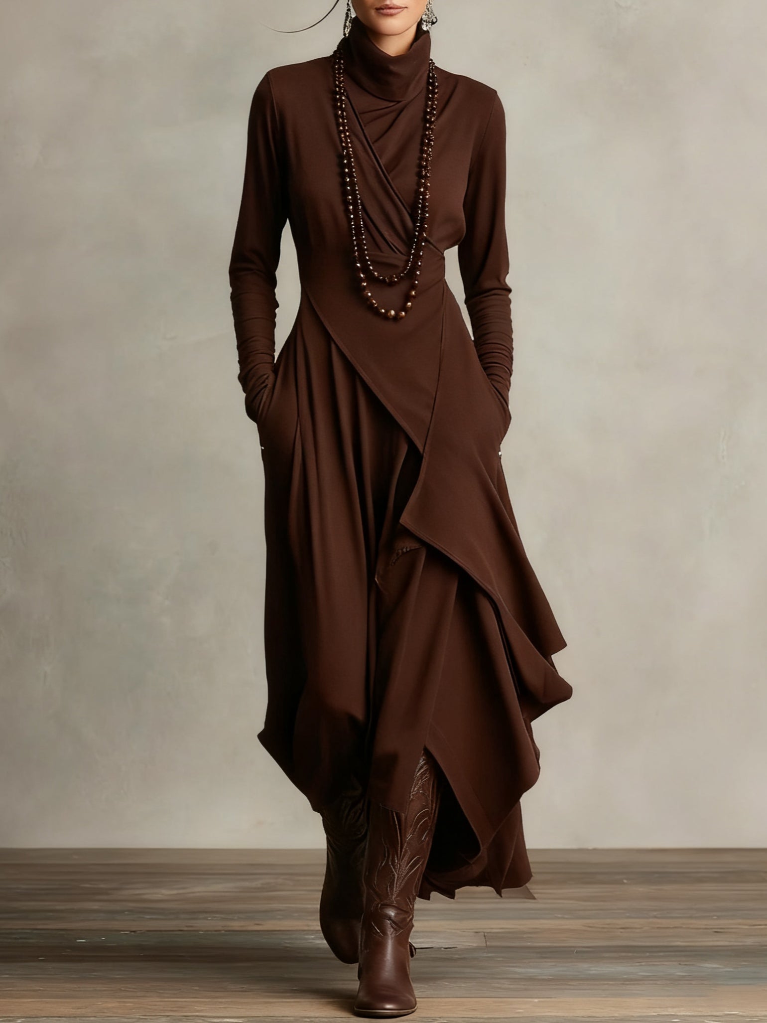 Rose| Elegant Maxi Dress