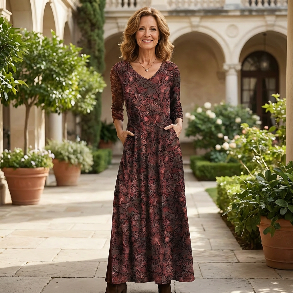 Annette | Floral Maxi Dress