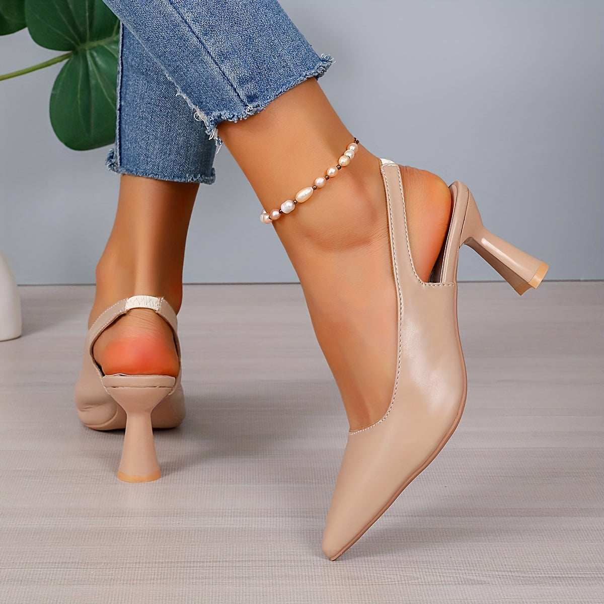 Ella | Elegant Slingback Heels