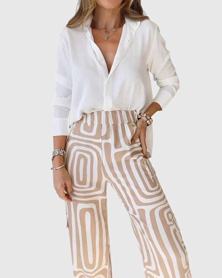 Victoria | Stylish Pants + Free Blouse & Belt