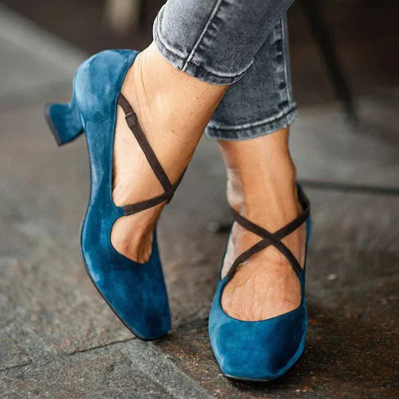 Shannon | Elegant Strap Mid-heels
