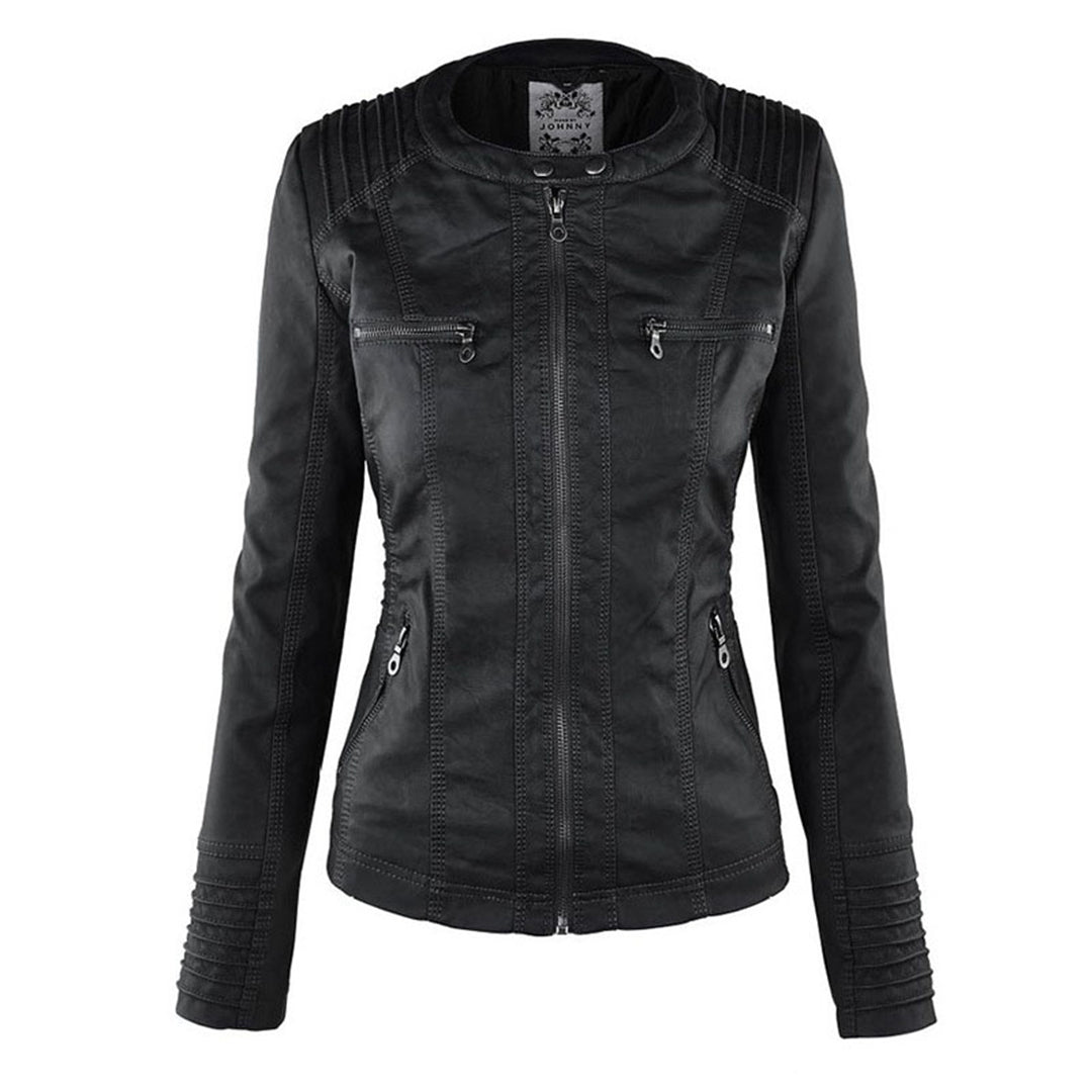 Laura | Elegant Leather Jacket