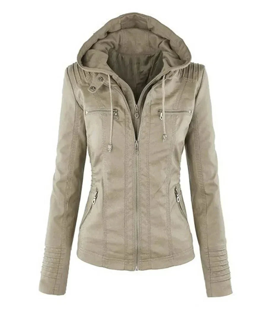 Laura | Elegant Leather Jacket