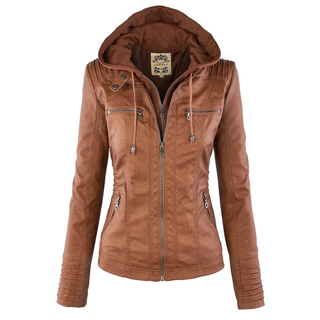 Laura | Elegant Leather Jacket