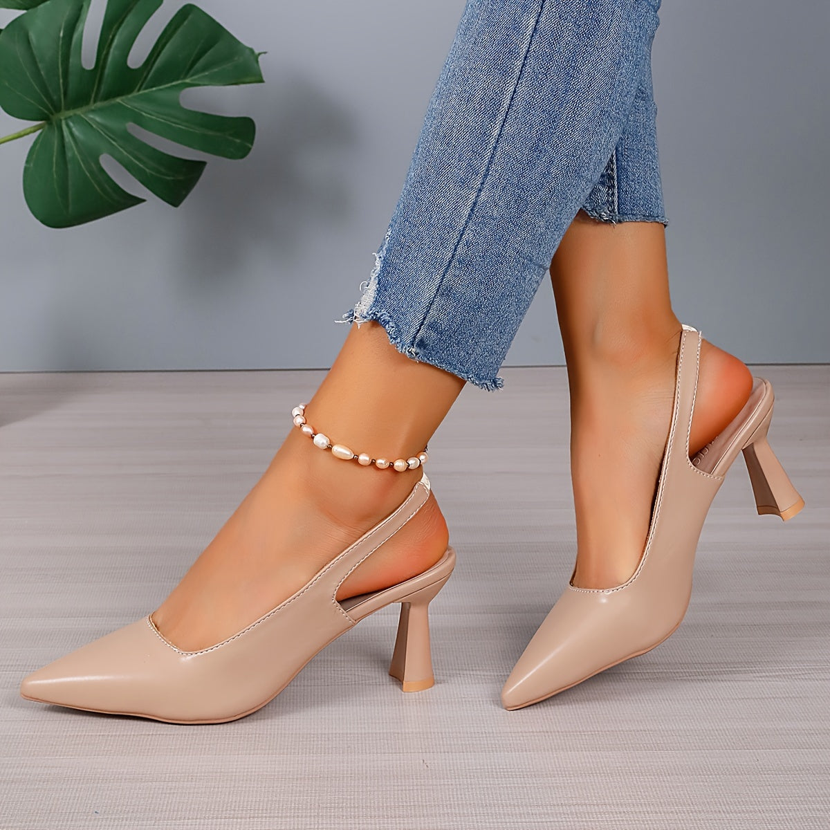 Ella | Elegant Slingback Heels