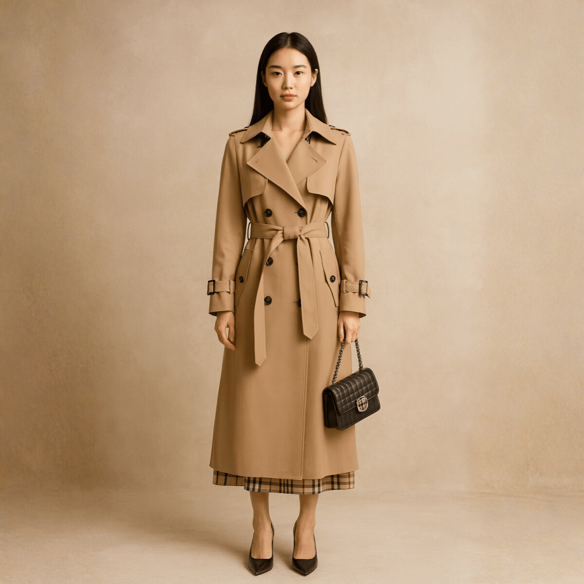 Heather | Stylish Trench Coat
