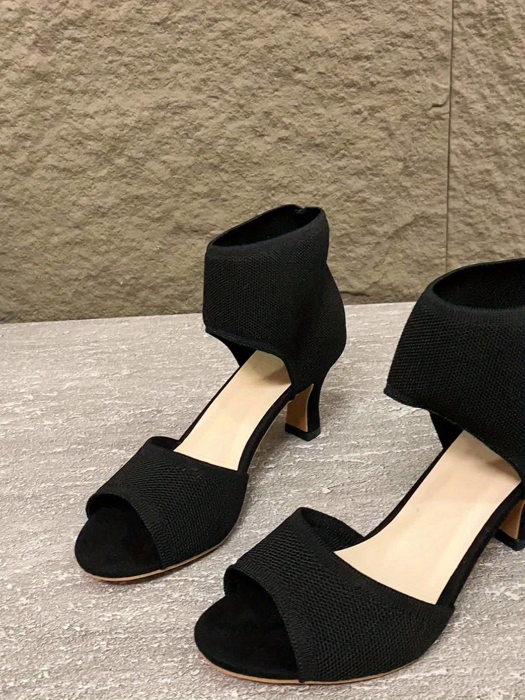 Elizabeth | Stretch Comfort Heels