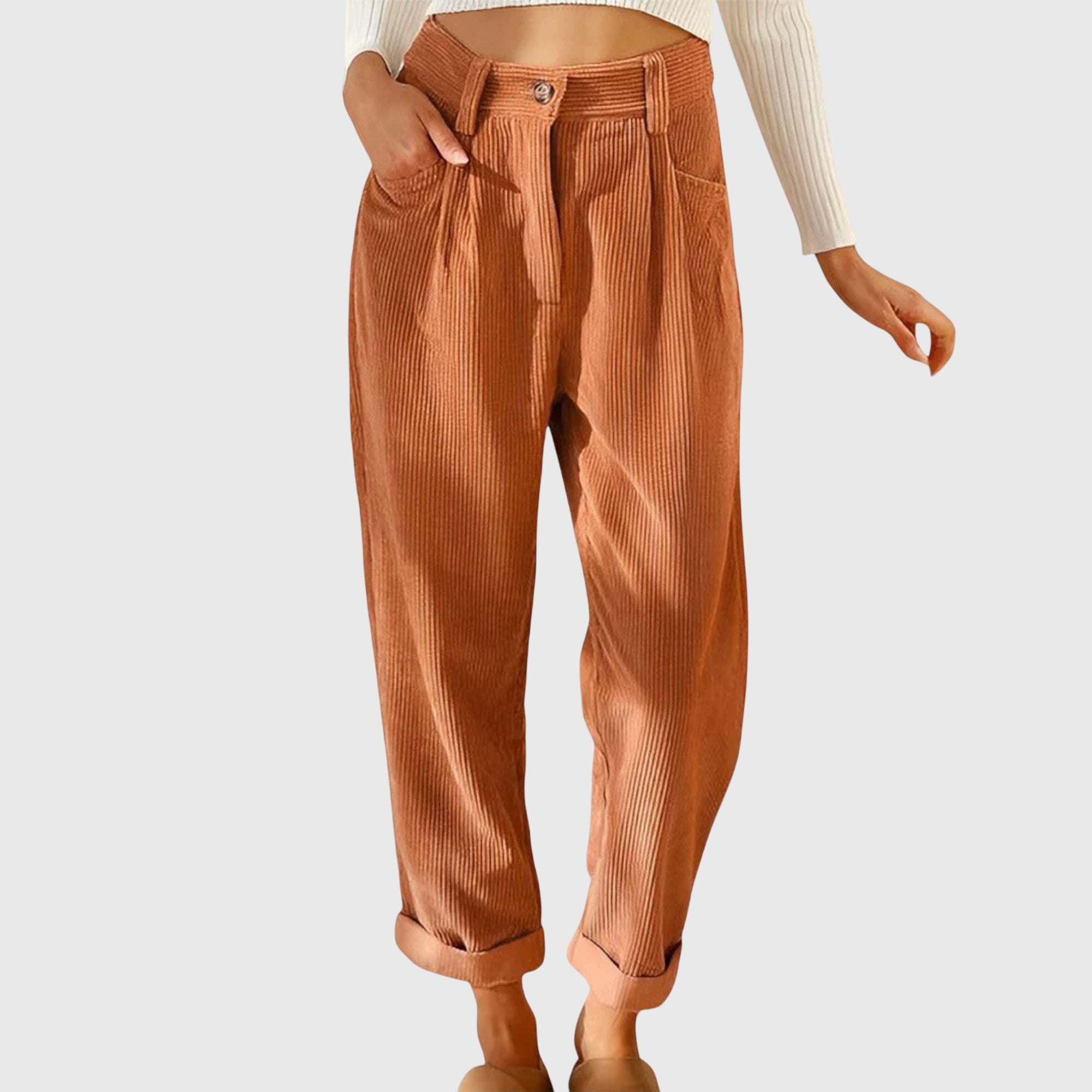 Chloe | Modern Cord Pants