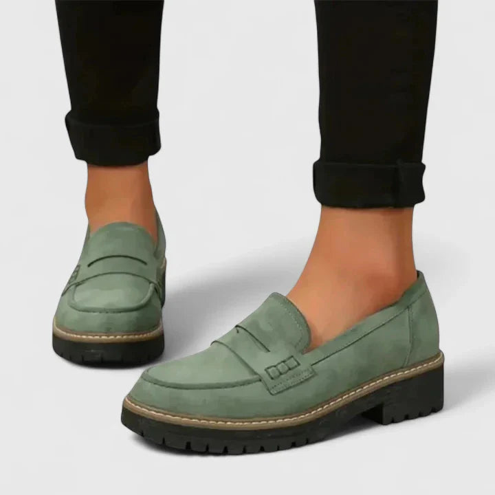 Heidi | Timeless Suede Loafers