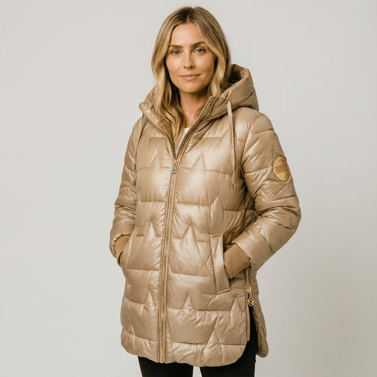 Rachel | Long Warm Quilet Jacket