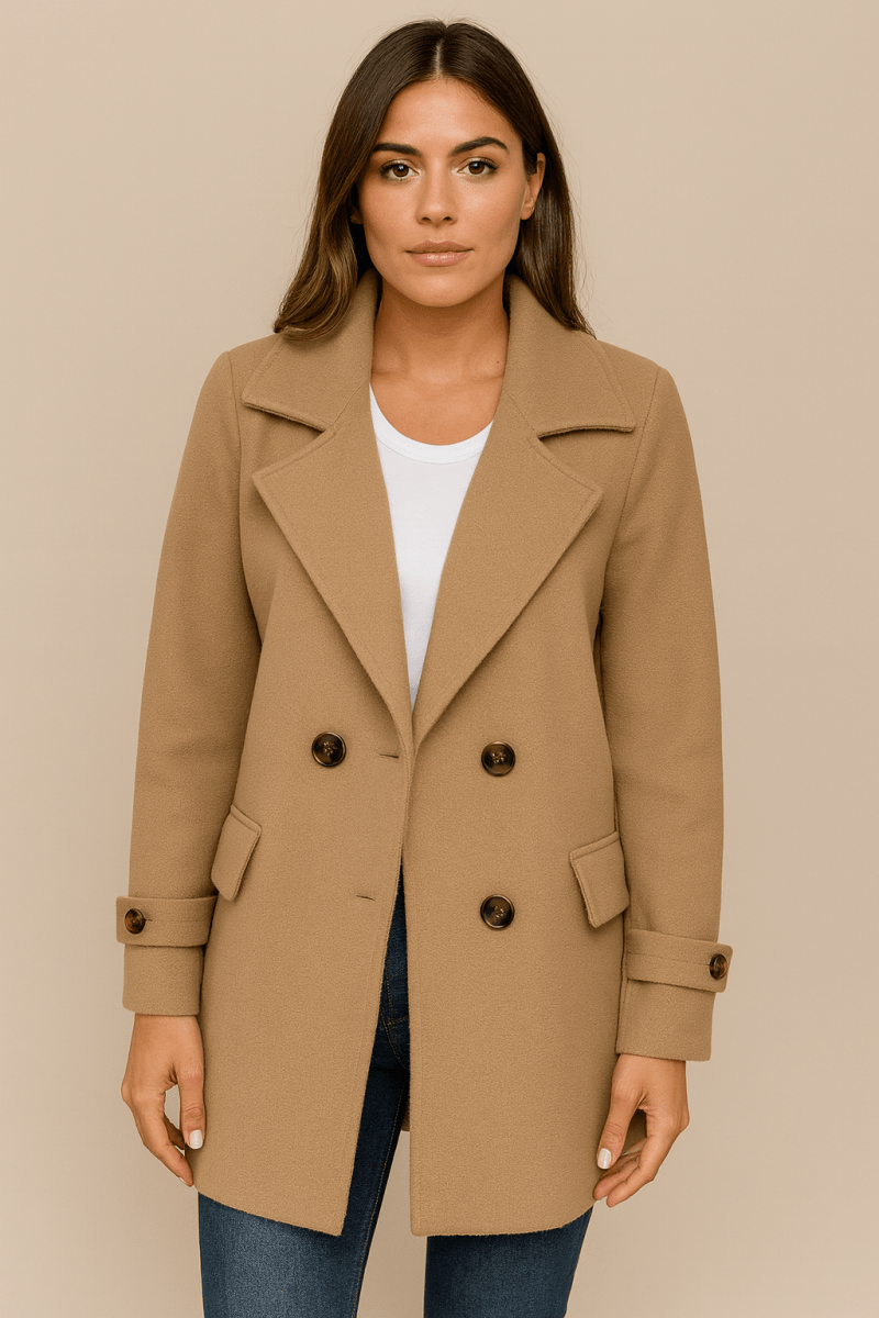 Courtney | Chic Collared Jacket