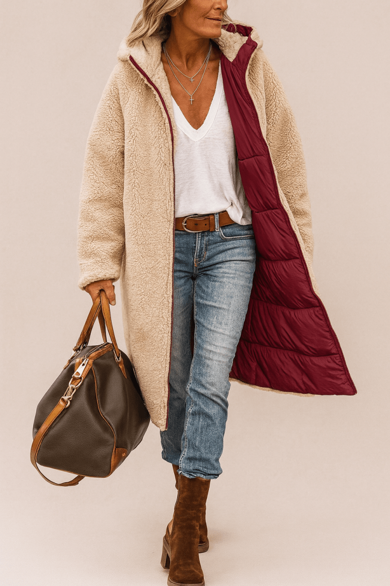 Kimberly | Soft Reversible Coat