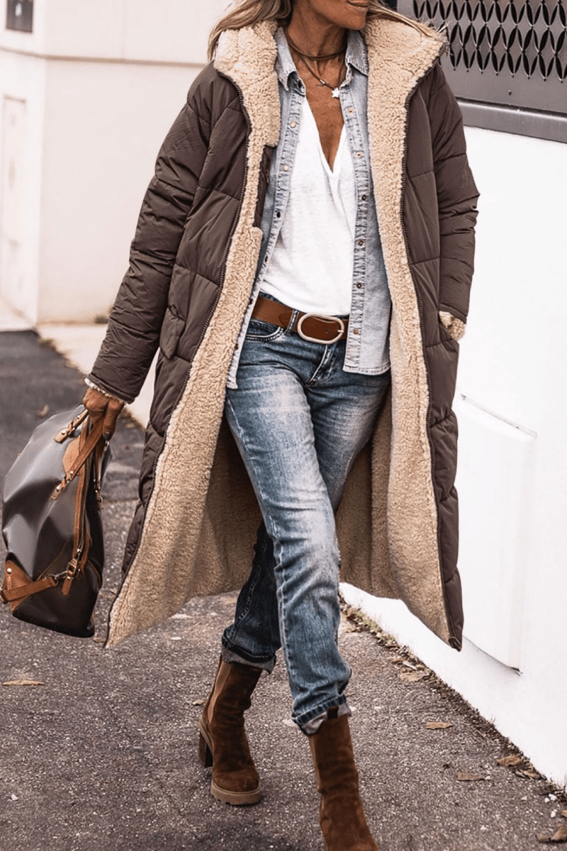 Kimberly | Soft Reversible Coat