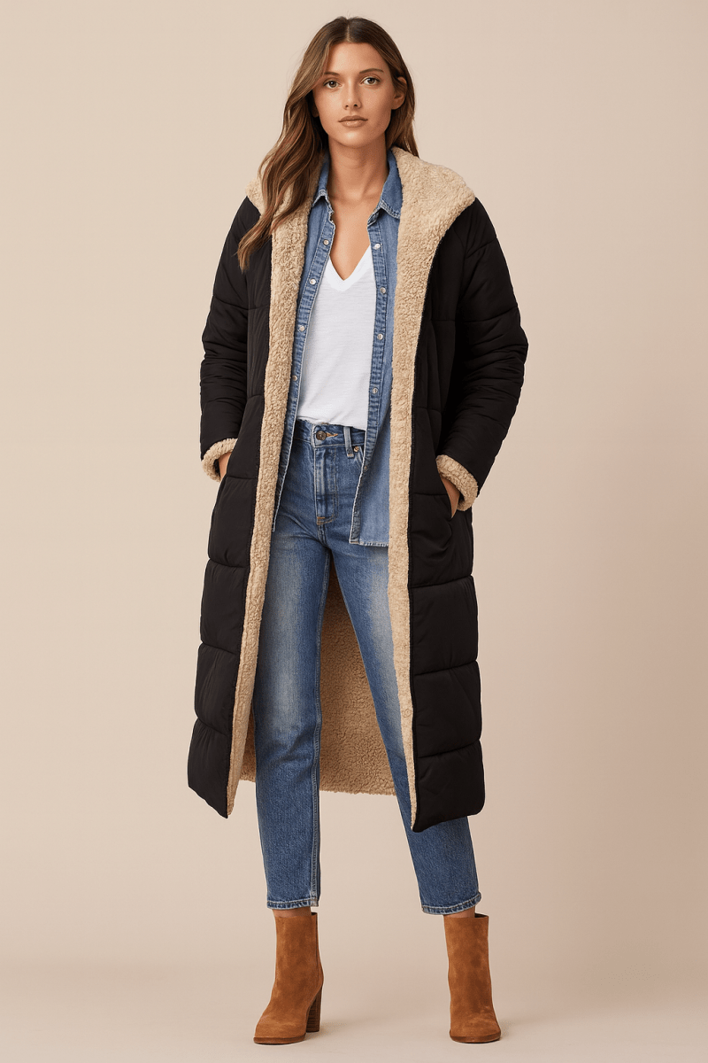 Kimberly | Soft Reversible Coat