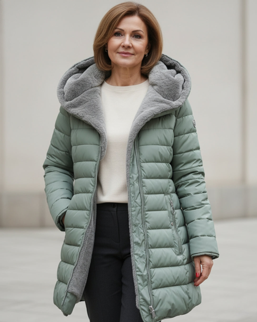 Emily | Fleece Lined Puffer Coat