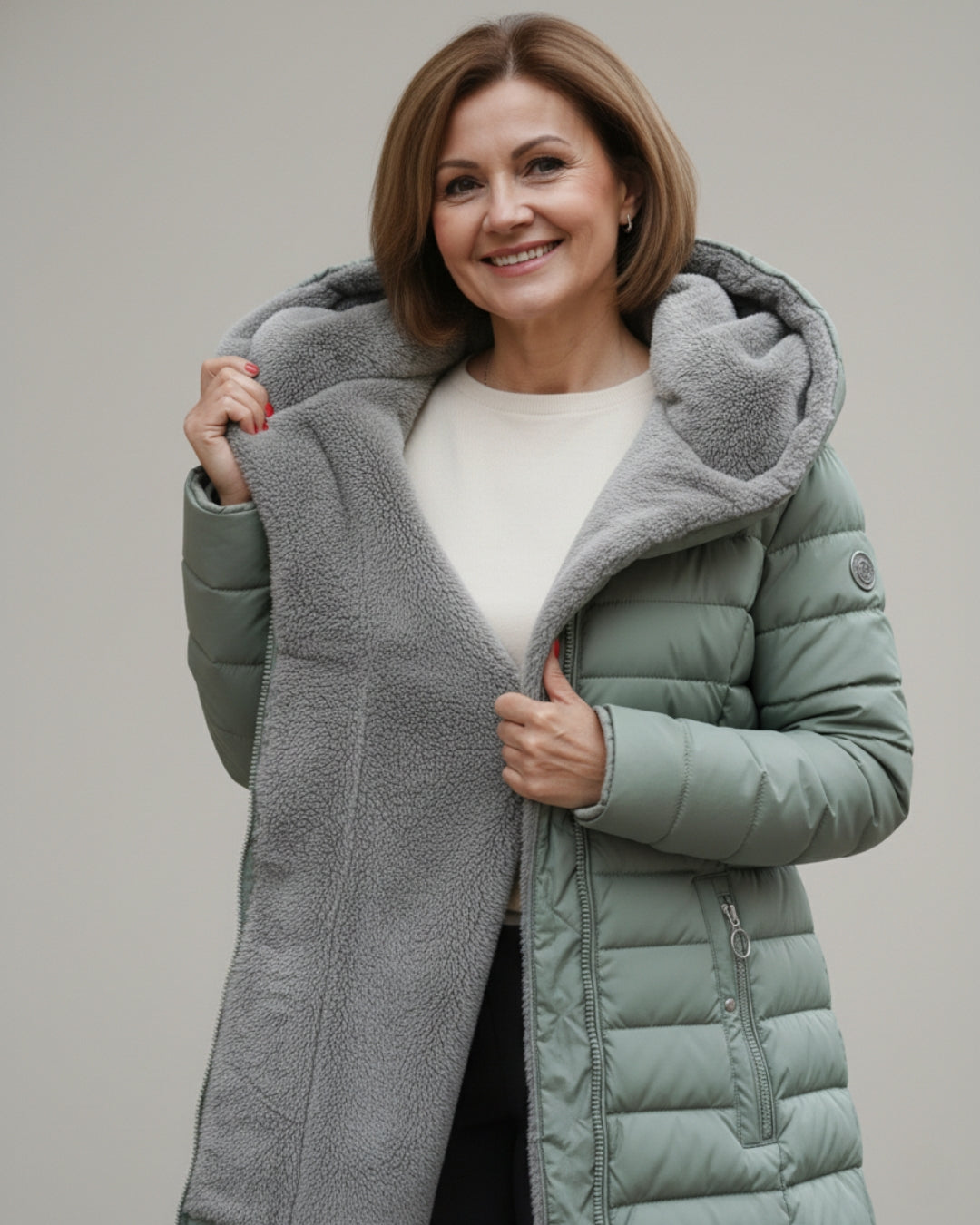 Emily | Fleece Lined Puffer Coat