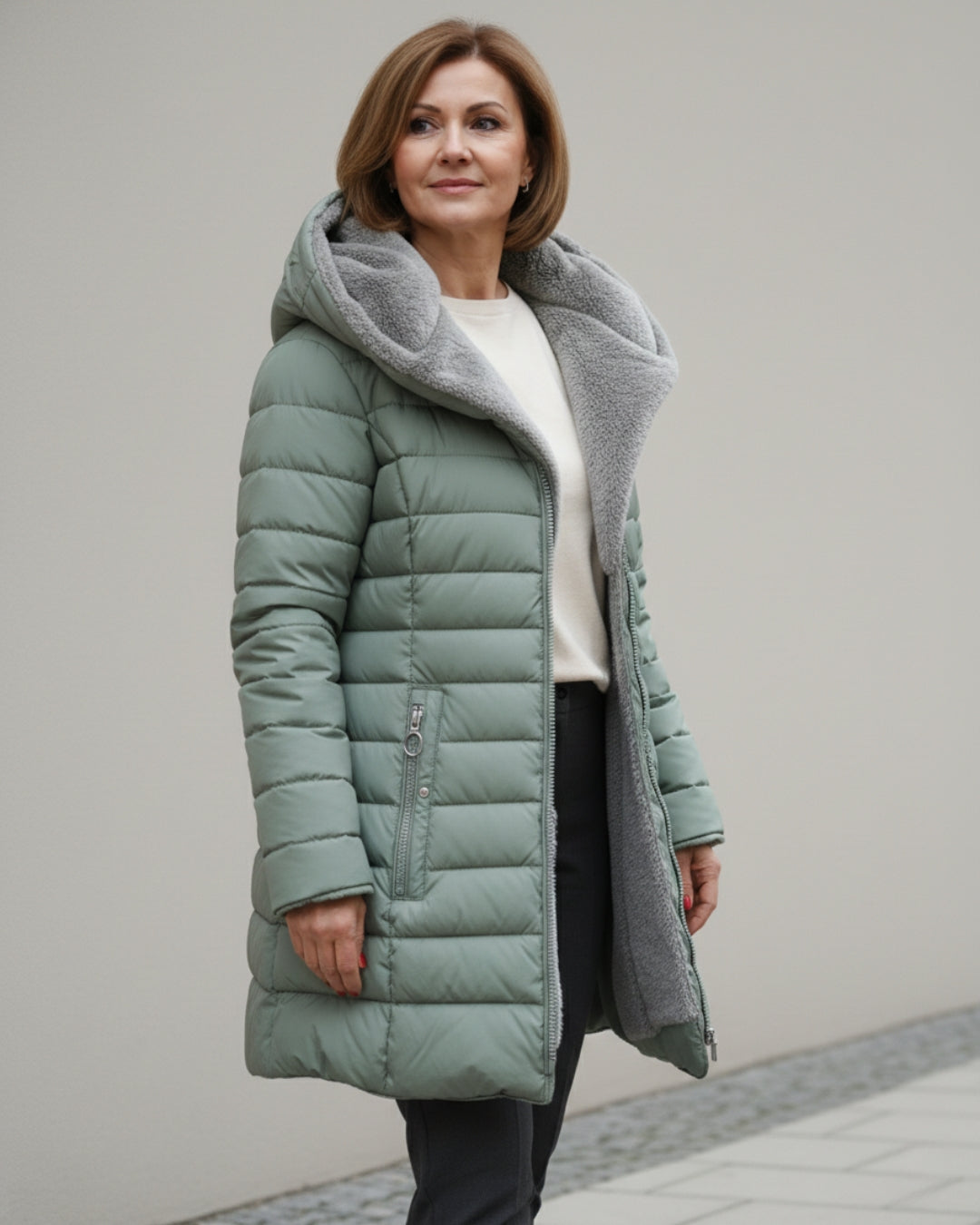 Emily | Fleece Lined Puffer Coat