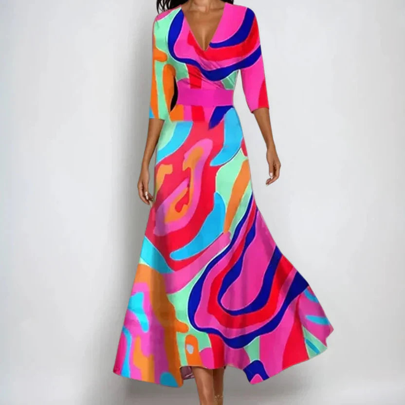 Carly | Luxury Floral Dress