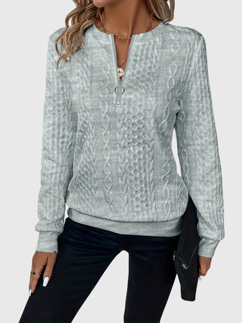 Marianne | Sweater with Zipper